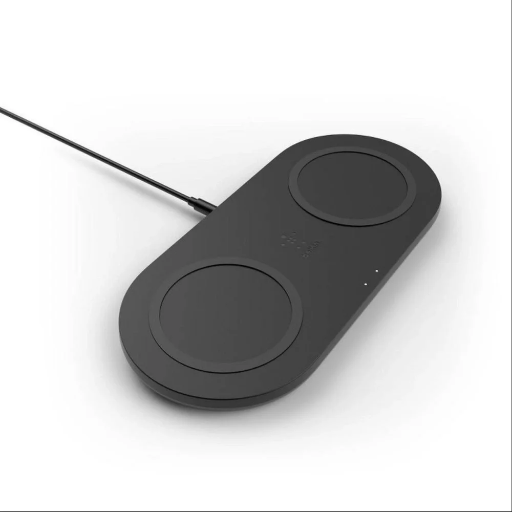Belkin 10W Qi Dual Wireless Charging Pad- Black